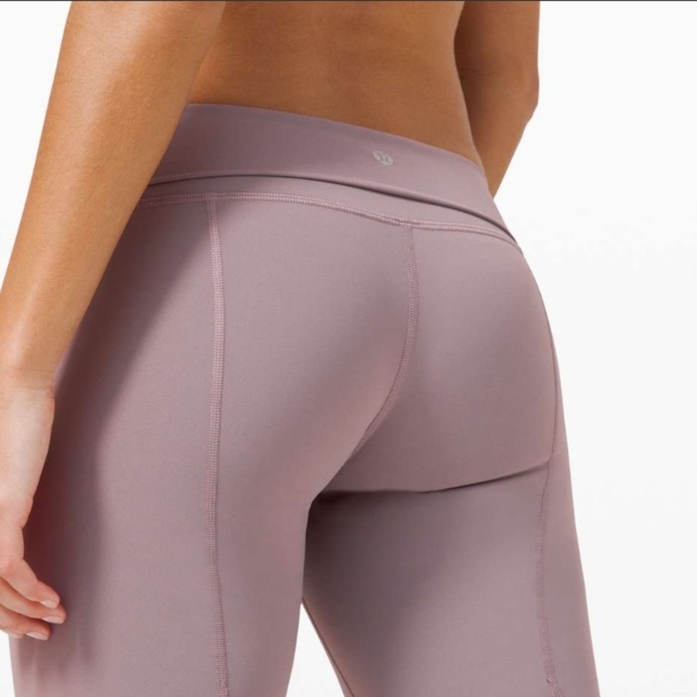 Lululemon Wunder Under Crop High-Rise *Roll Down Scallop Full-On Luxtreme 23" - Picture 5 of 5